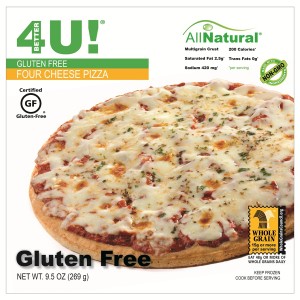 7-inch Gluten Free Four Cheese Pizza