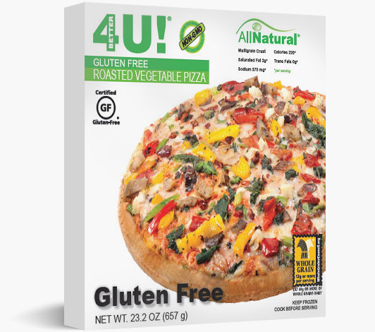 Multiserve Gluten Free Roasted Vegetable Pizza