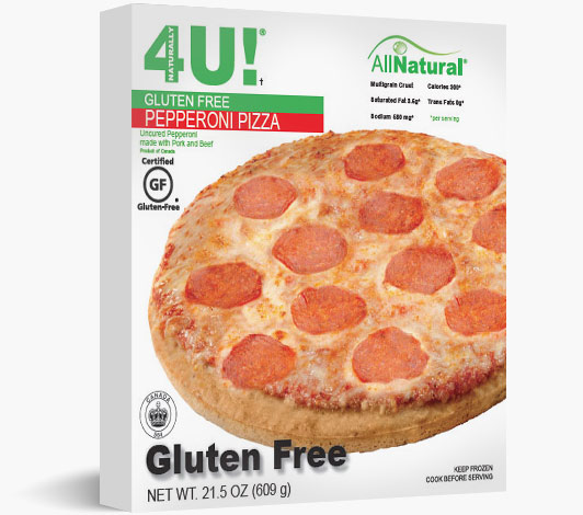 Multiserve Gluten Free Uncured Pepperoni Pizza
