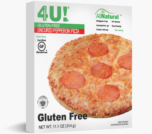 Personal Size Gluten Free Uncured Pepperoni Pizza