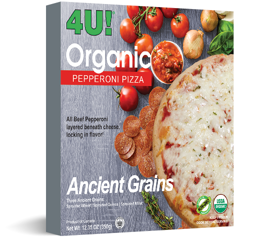 organic pepperoni pizza